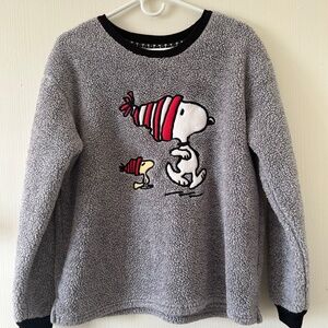 Peanuts Snoopy & Woodstock Sweatshirt, Size S
